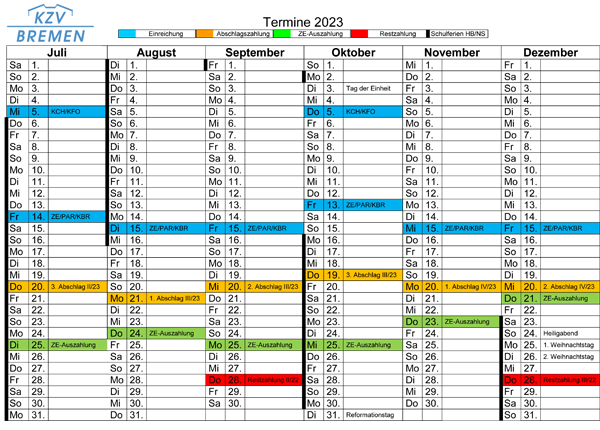 Uebersichtskalender